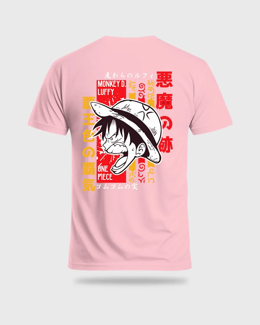 Mens Regular Tshirt Anime One Piece Luffy 9