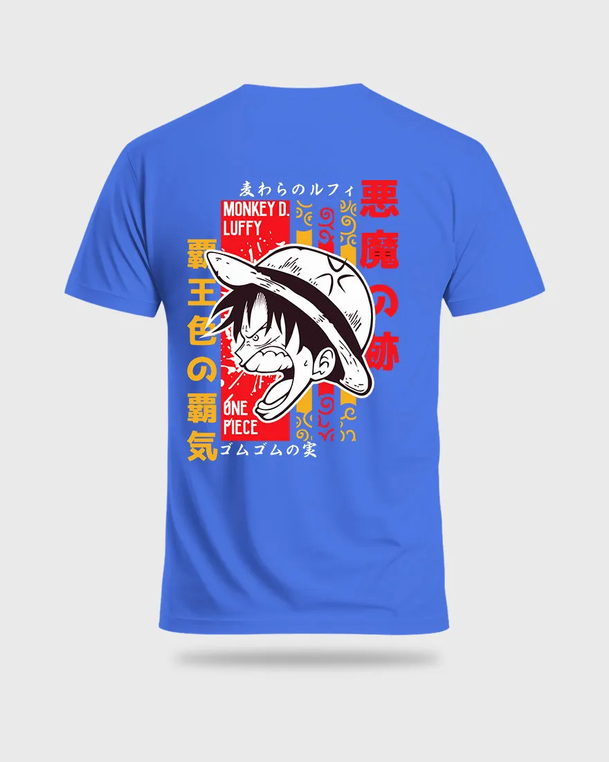 Mens Regular Tshirt Anime One Piece Luffy 9