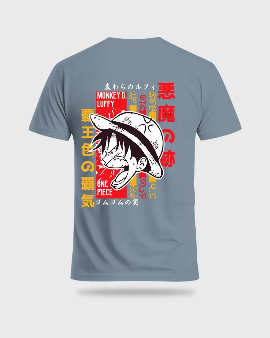 Mens Regular Tshirt Anime One Piece Luffy 9