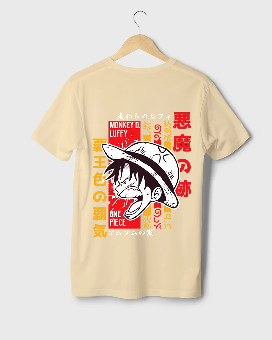 Mens Regular Tshirt Anime One Piece Luffy 9