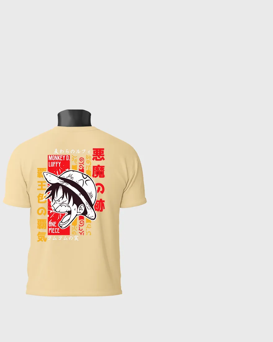 Mens Regular Tshirt Anime One Piece Luffy 9