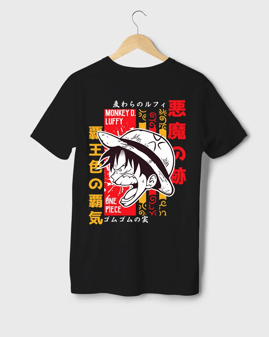 Mens Regular Tshirt Anime One Piece Luffy 9