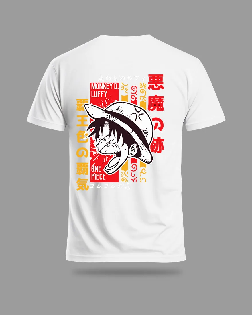 Mens Regular Tshirt Anime One Piece Luffy 9