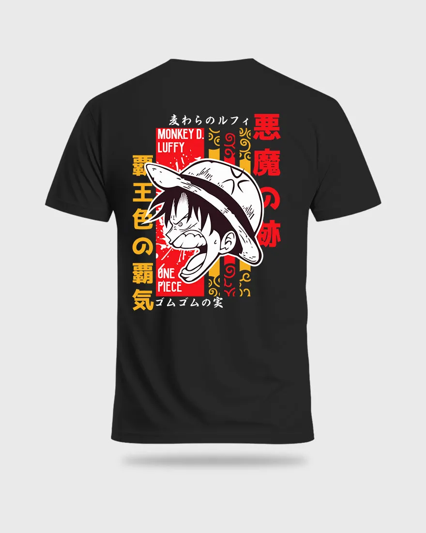 Mens Regular Tshirt Anime One Piece Luffy 9