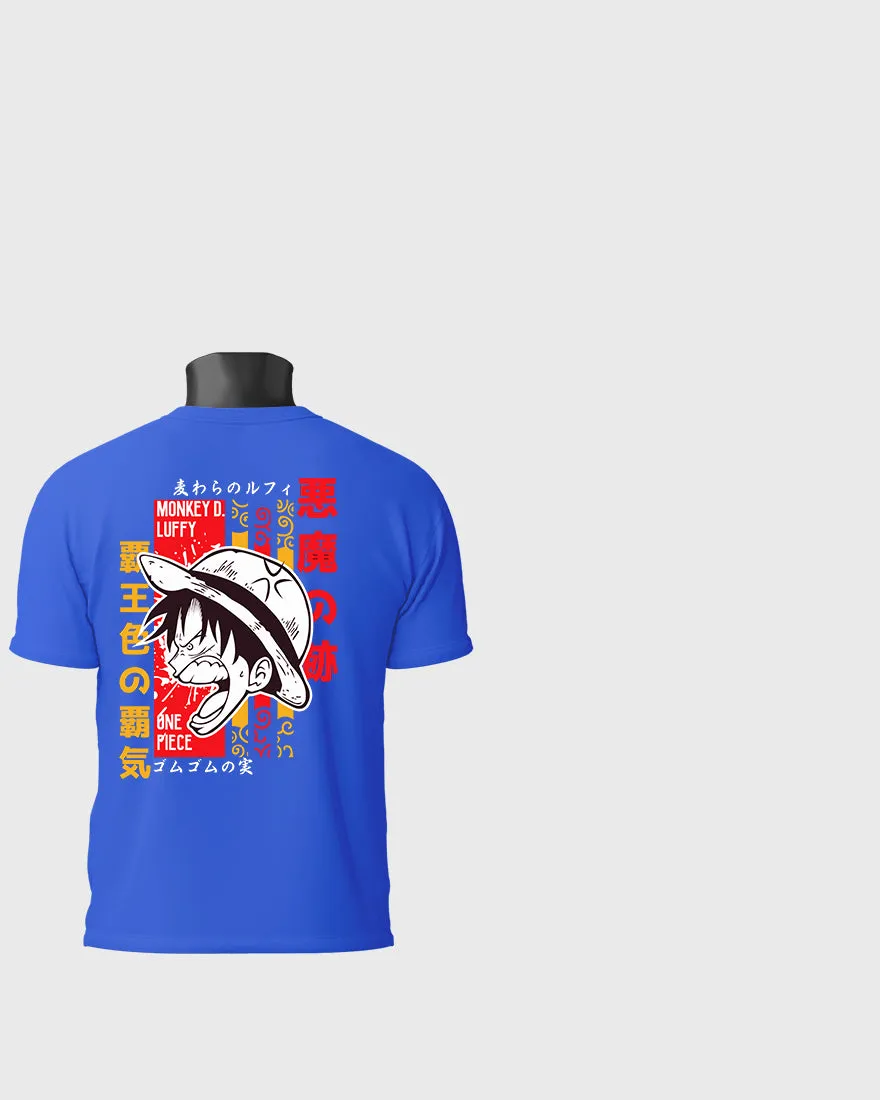 Mens Regular Tshirt Anime One Piece Luffy 9