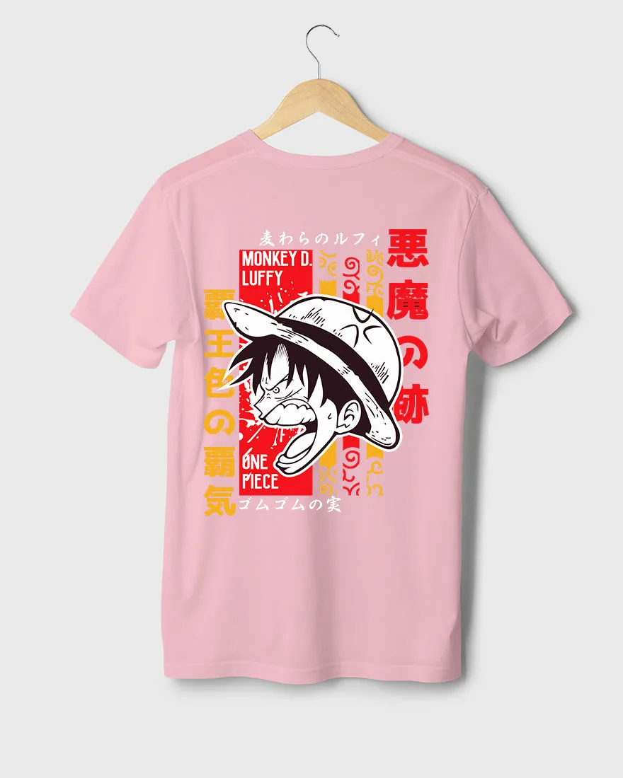 Mens Regular Tshirt Anime One Piece Luffy 9
