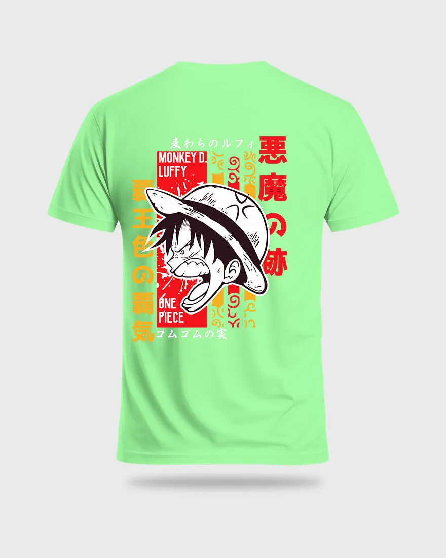 Mens Regular Tshirt Anime One Piece Luffy 9
