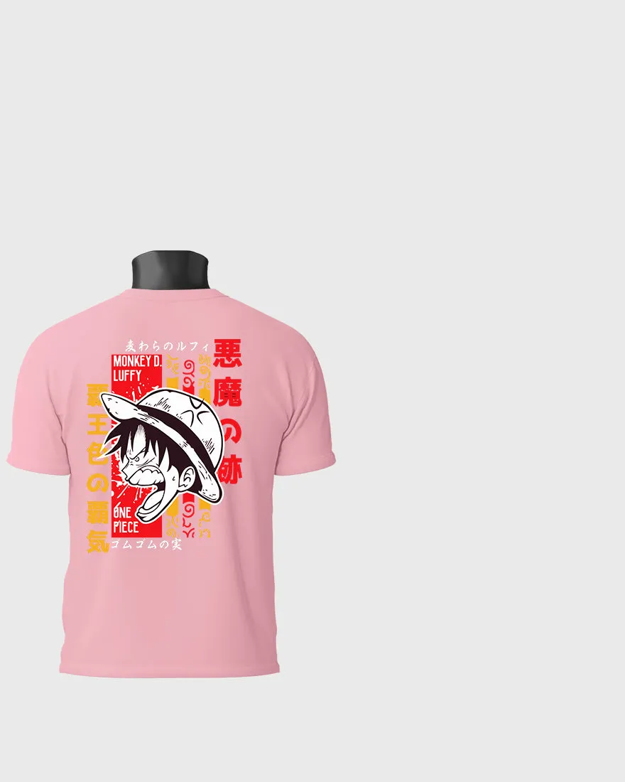 Mens Regular Tshirt Anime One Piece Luffy 9