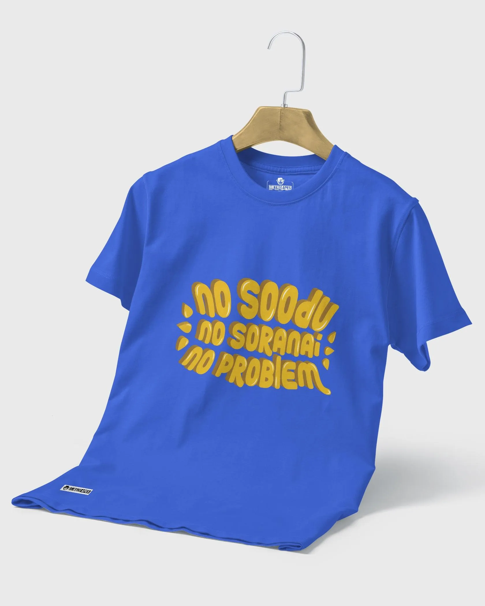 Mens Regular Tshirt Trending Tamil Typo No Soodu No Soranai