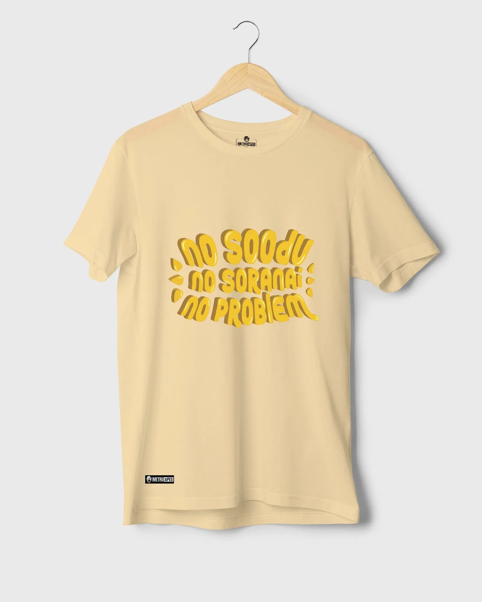 Mens Regular Tshirt Trending Tamil Typo No Soodu No Soranai