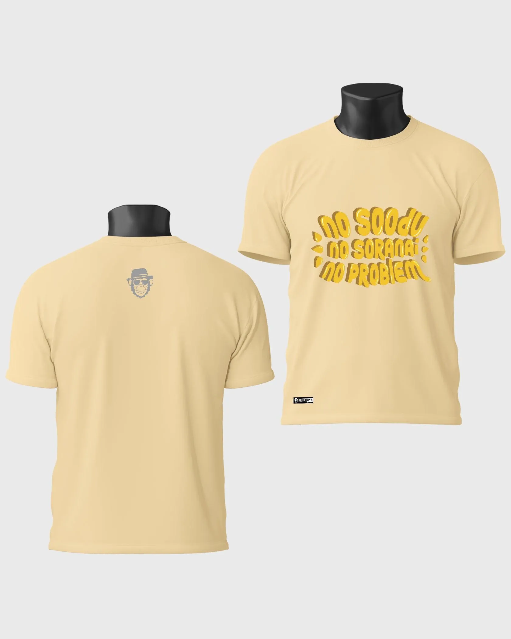 Mens Regular Tshirt Trending Tamil Typo No Soodu No Soranai