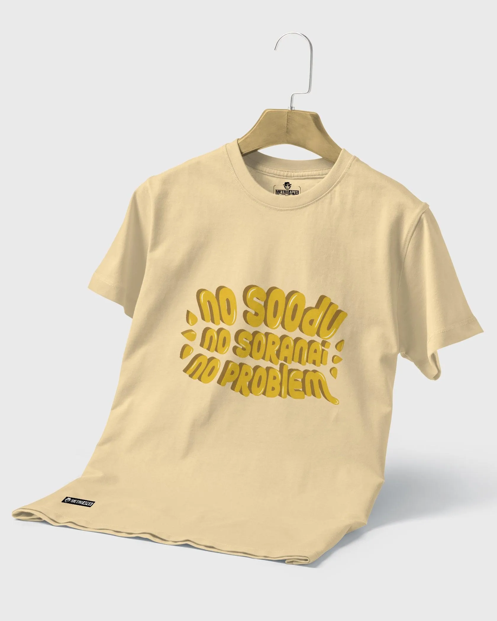 Mens Regular Tshirt Trending Tamil Typo No Soodu No Soranai