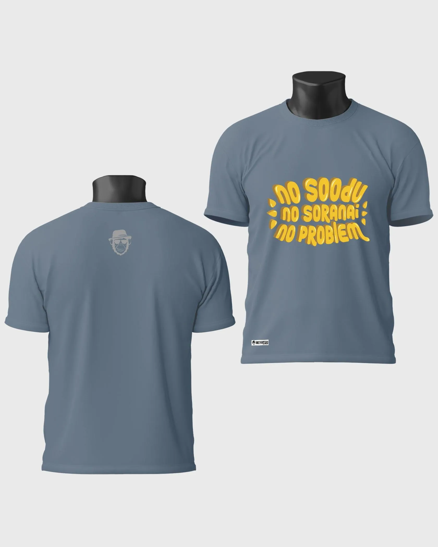 Mens Regular Tshirt Trending Tamil Typo No Soodu No Soranai