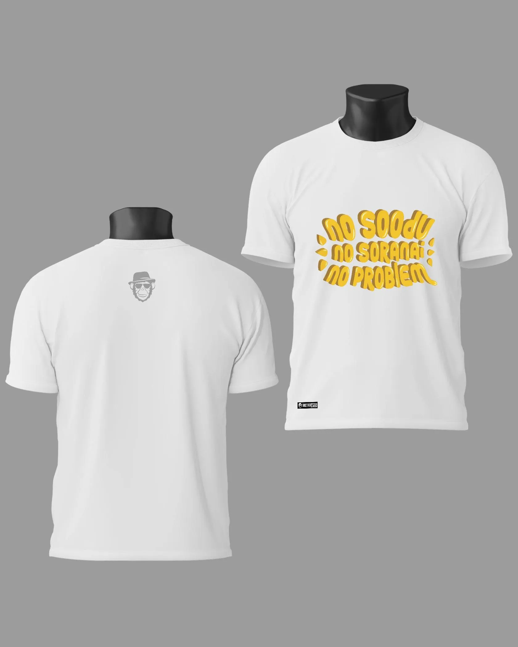 Mens Regular Tshirt Trending Tamil Typo No Soodu No Soranai