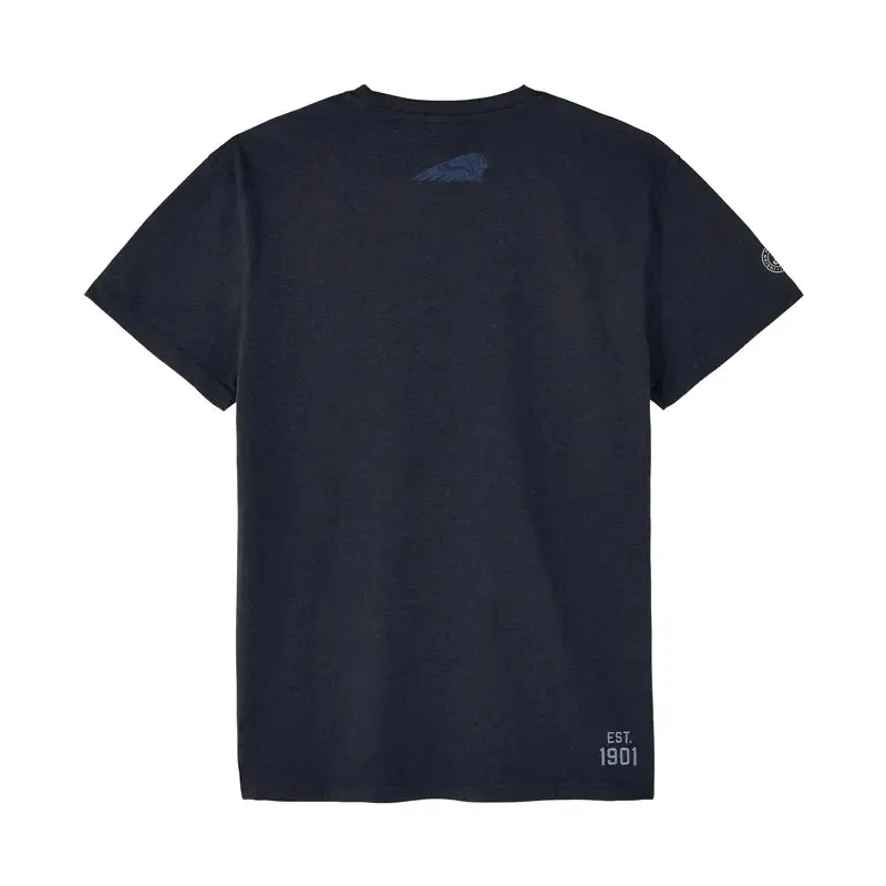Men's Tonal Block Logo T-Shirt, Navy