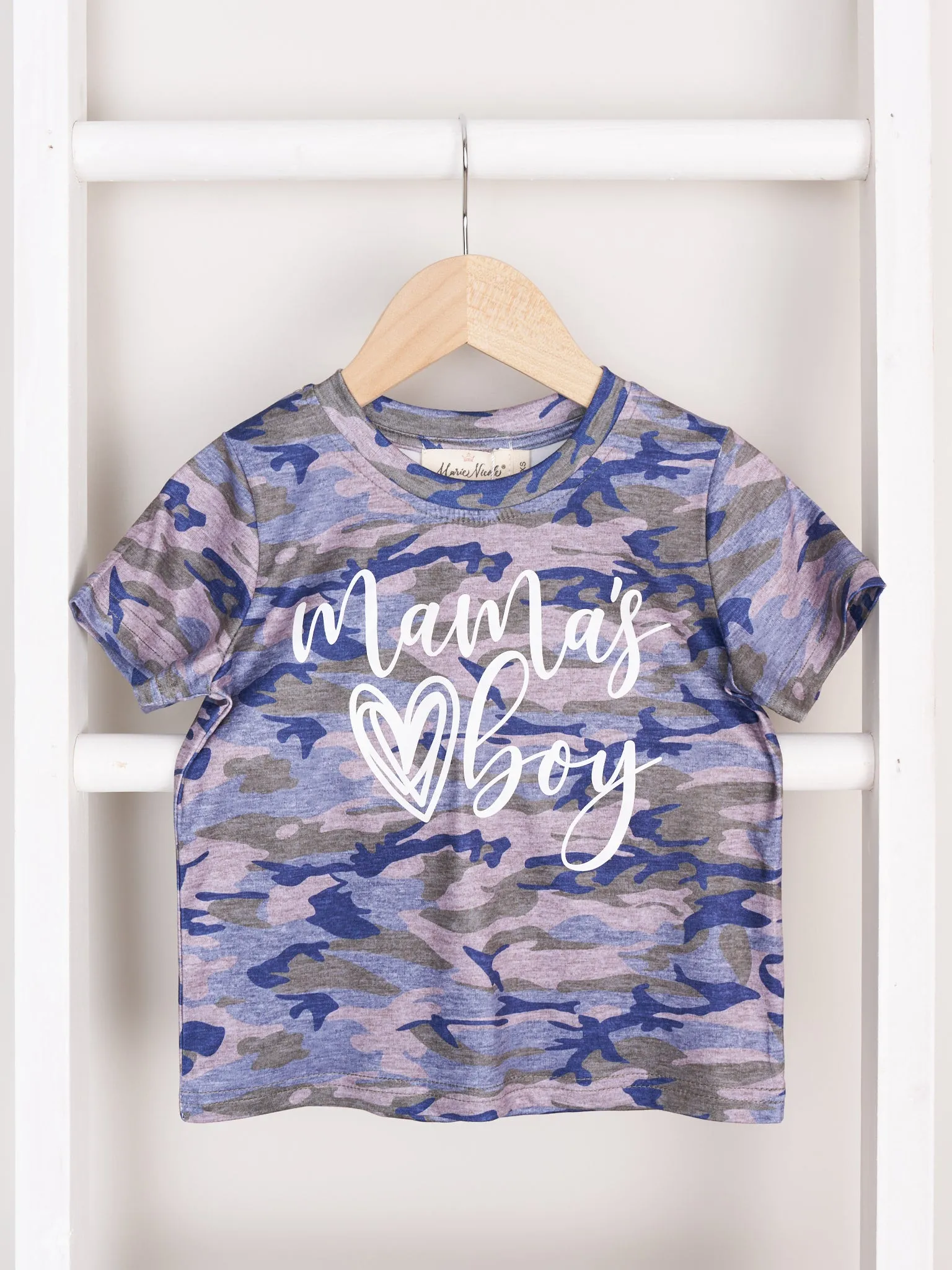 Mom & Me Camouflage "Mama's Boy/Girl/Baby" Shirt & Romper