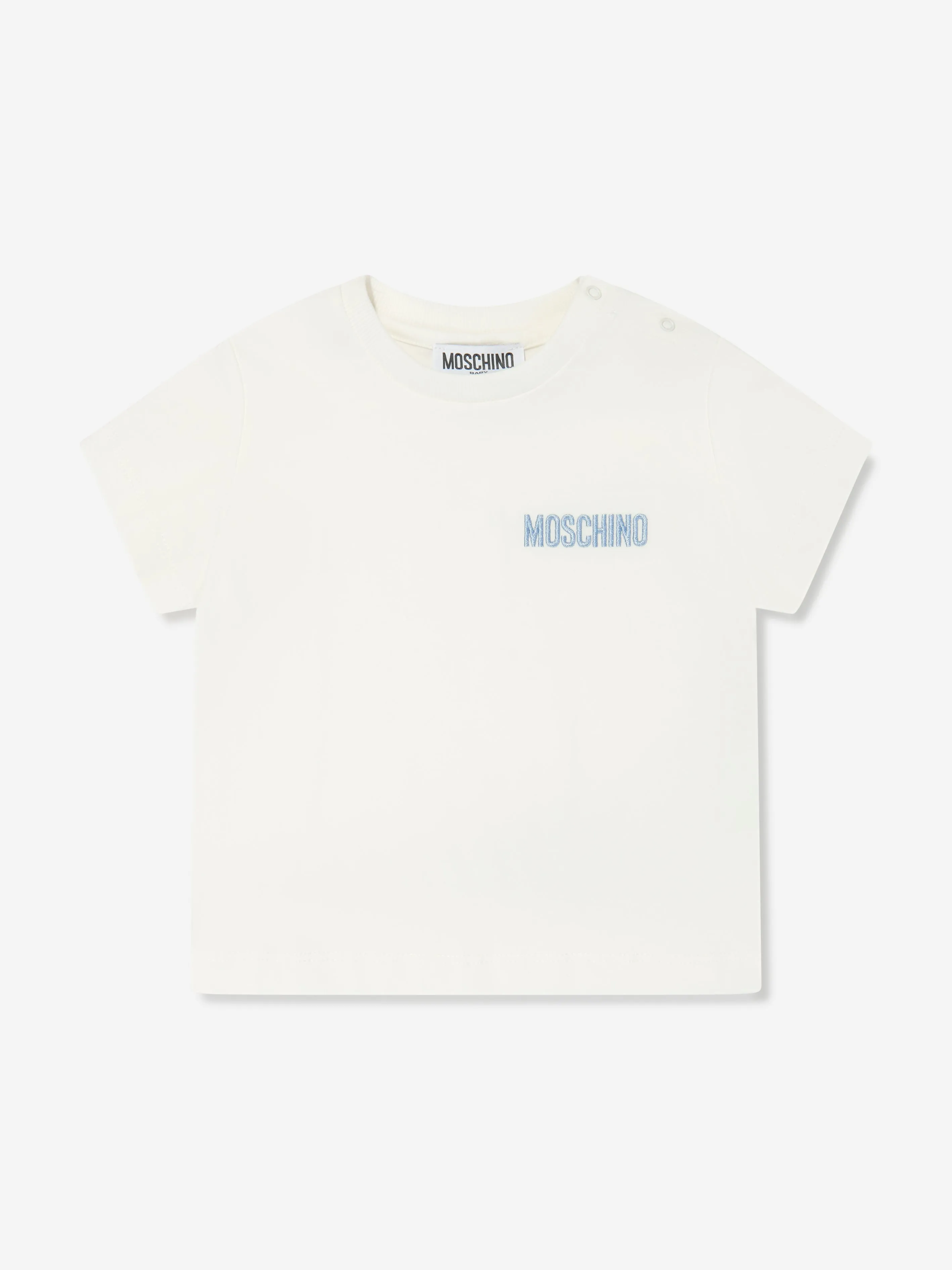 Moschino Baby Boys Logo Short Set in Multicolour