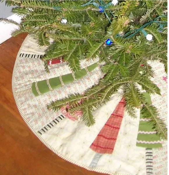 O Easy Christmas Tree Skirt Pattern