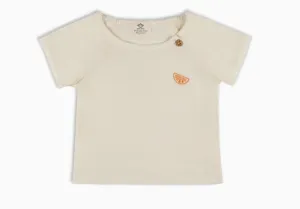 Orange Ecru Tshirt