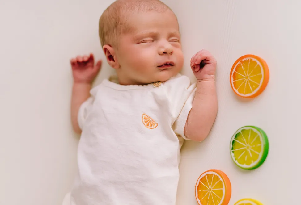 Orange Ecru Tshirt