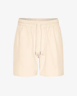 Organic Twill Shorts - Ivory White