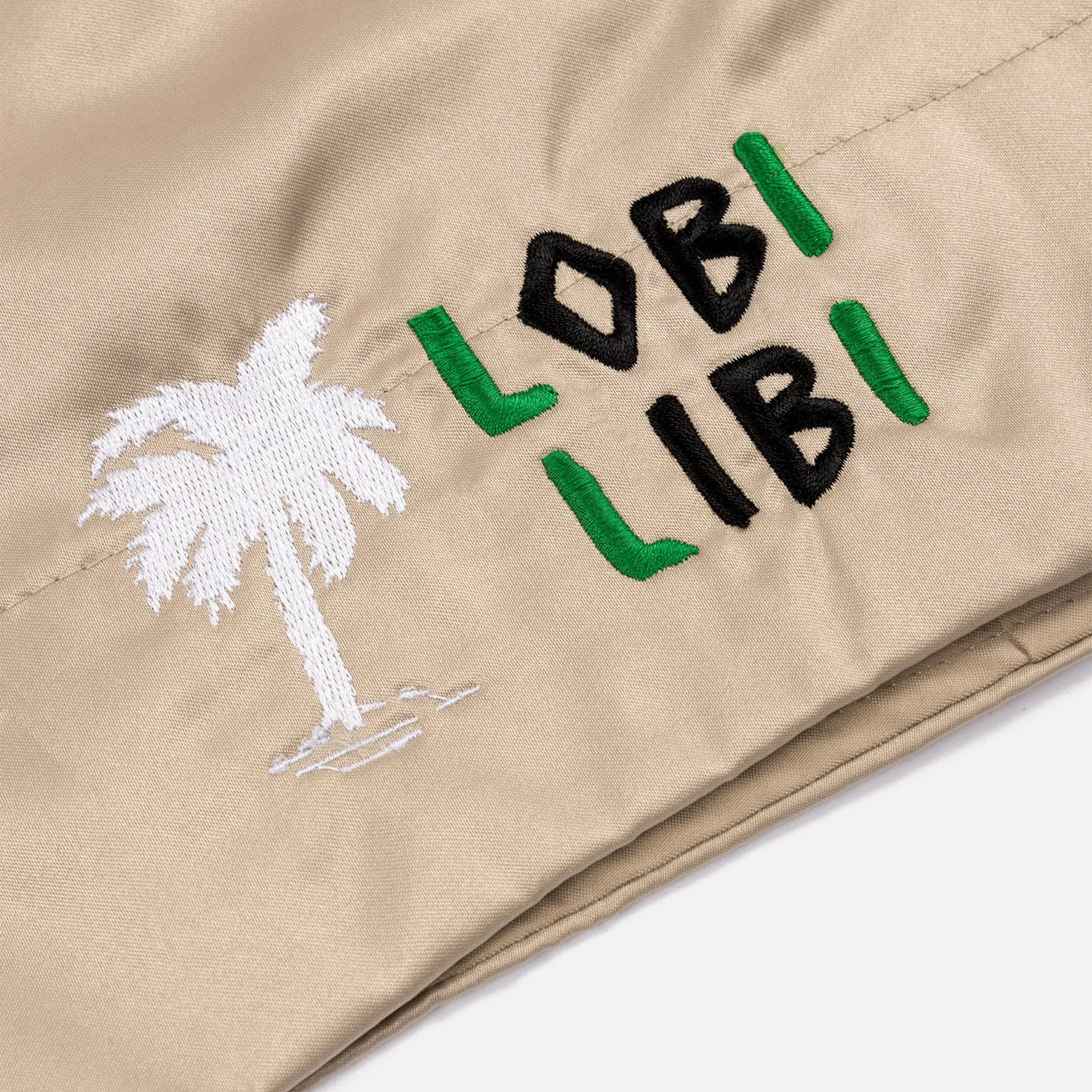 Patta x Fairtex Muay Thai Shorts Gold/Jolly Green