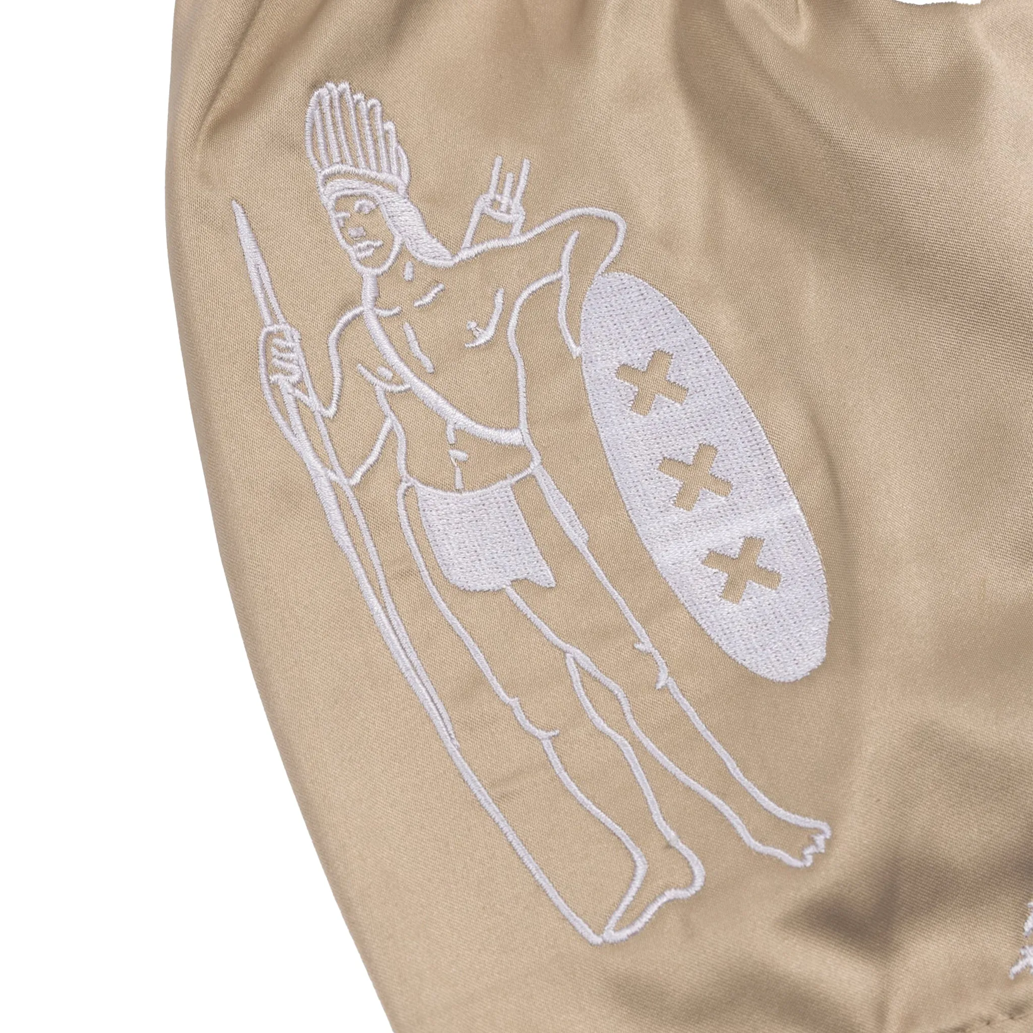 Patta x Fairtex Muay Thai Shorts Gold/Jolly Green