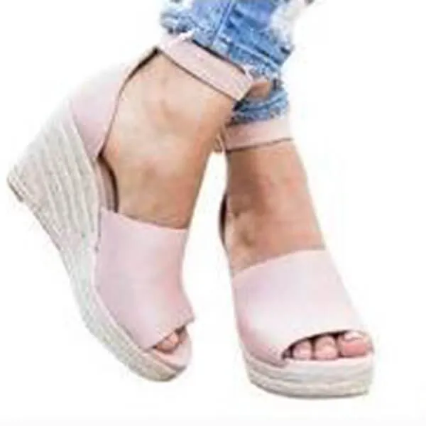 Platform Espadrille Wedge Sandal