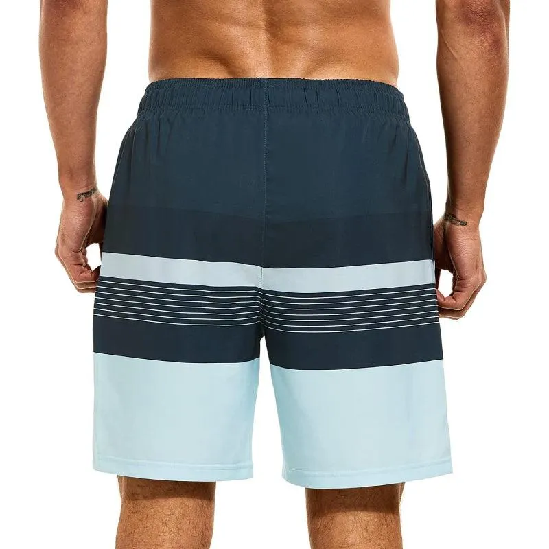 Quick Dry Stripe Swim Shorts – Fast Drying and Stylish Fit
