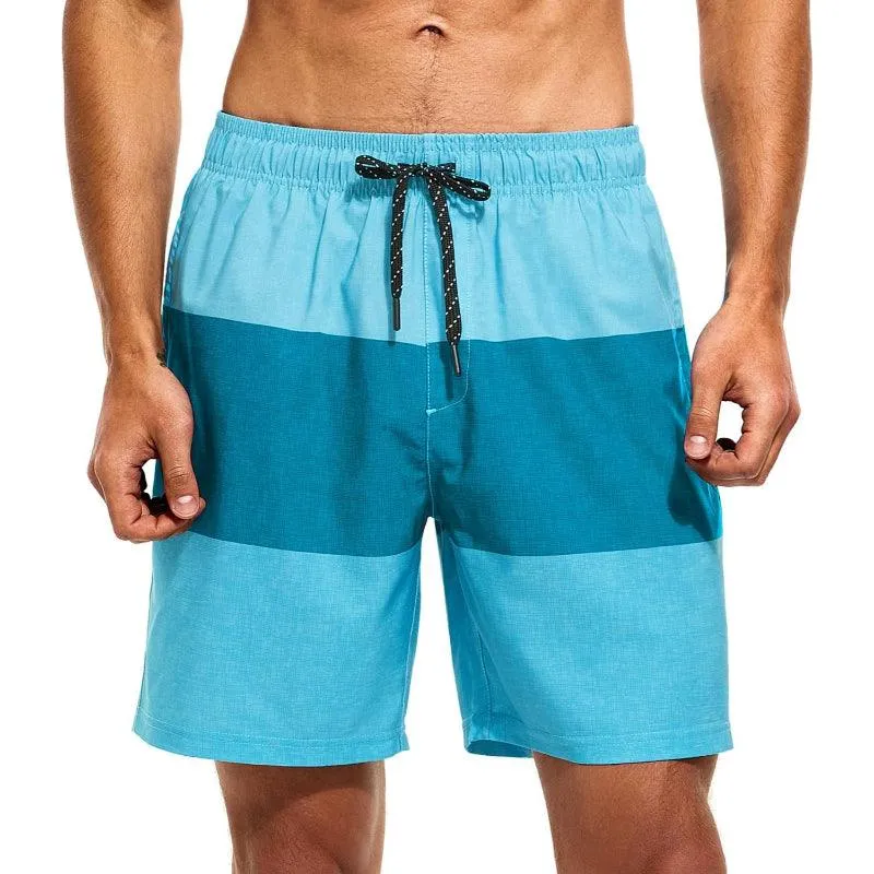 Quick Dry Stripe Swim Shorts – Fast Drying and Stylish Fit