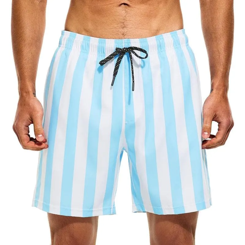 Quick Dry Stripe Swim Shorts – Fast Drying and Stylish Fit
