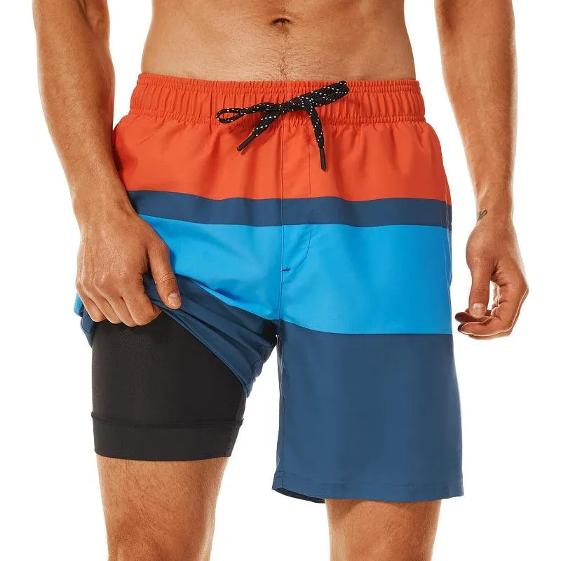 Quick Dry Stripe Swim Shorts – Fast Drying and Stylish Fit