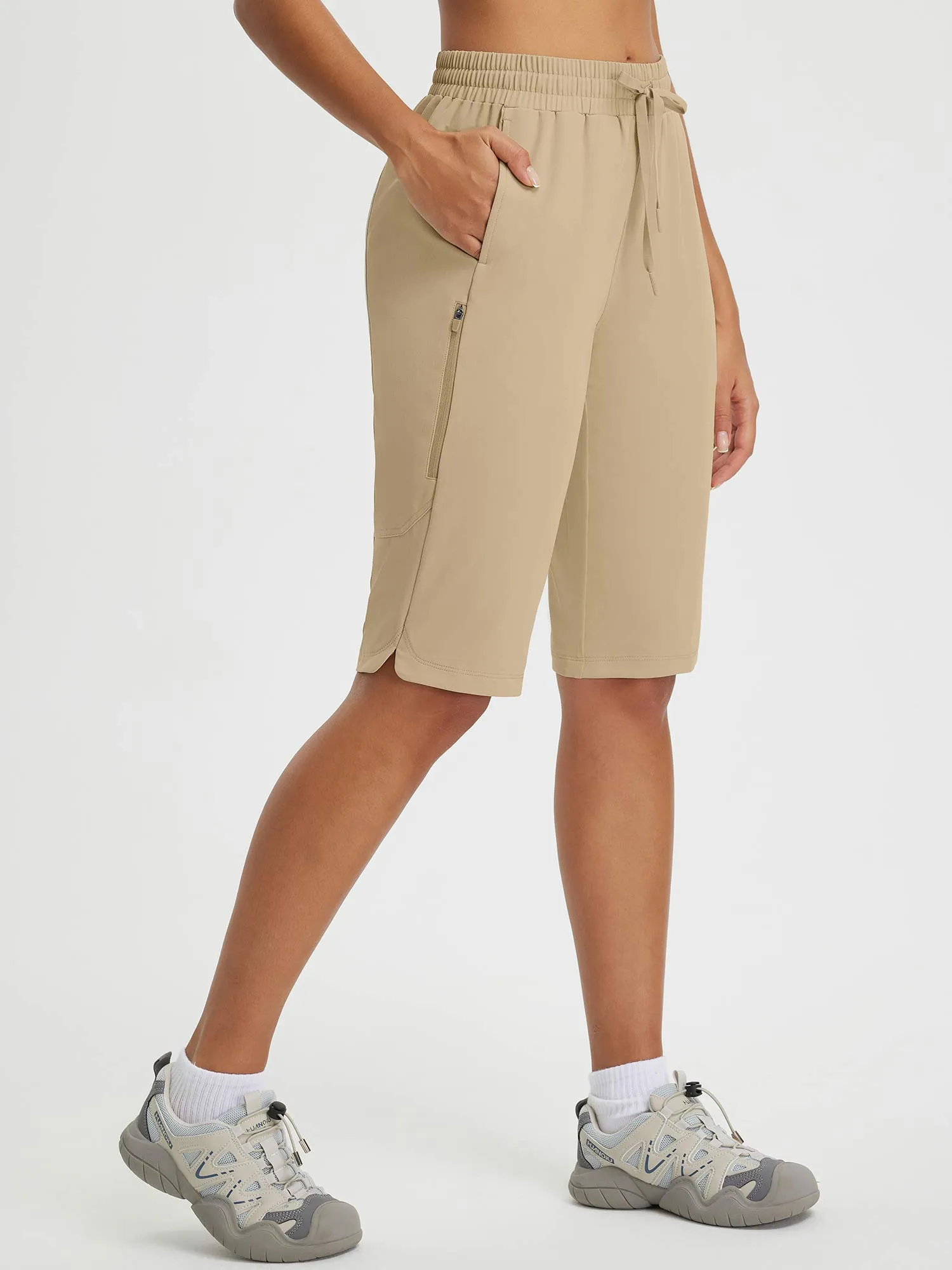 Raindrop Ready Knee Length Shorts