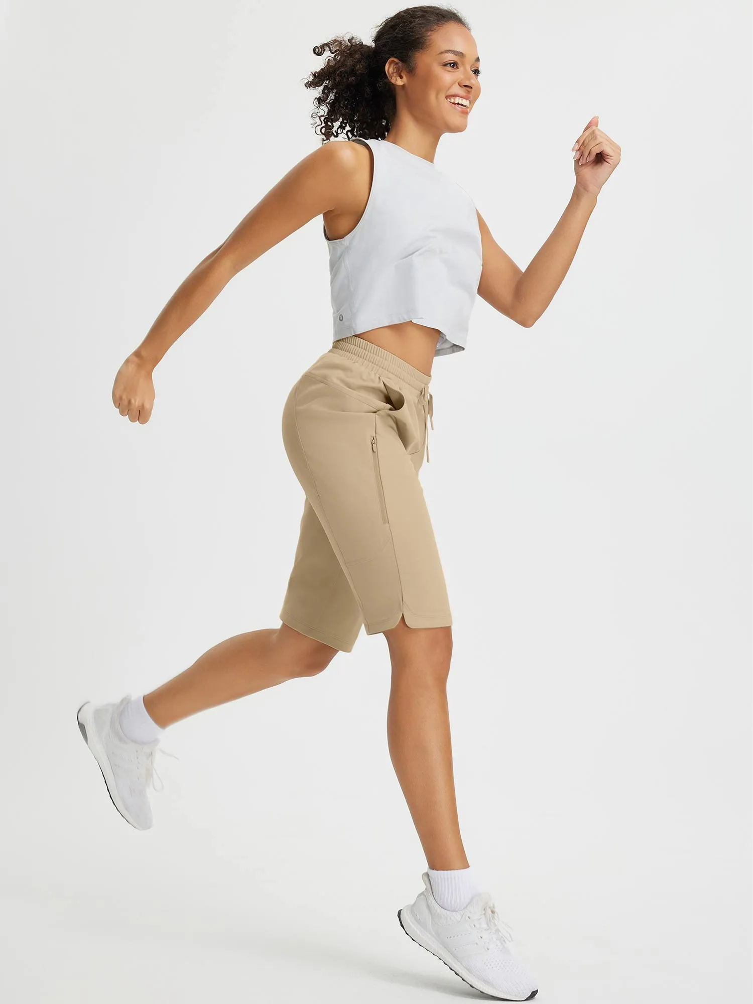 Raindrop Ready Knee Length Shorts