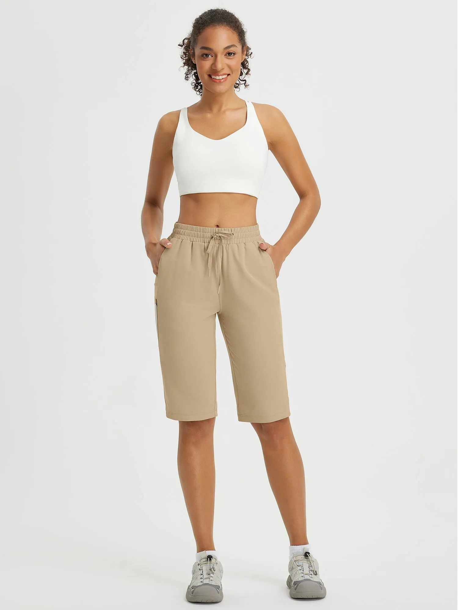 Raindrop Ready Knee Length Shorts