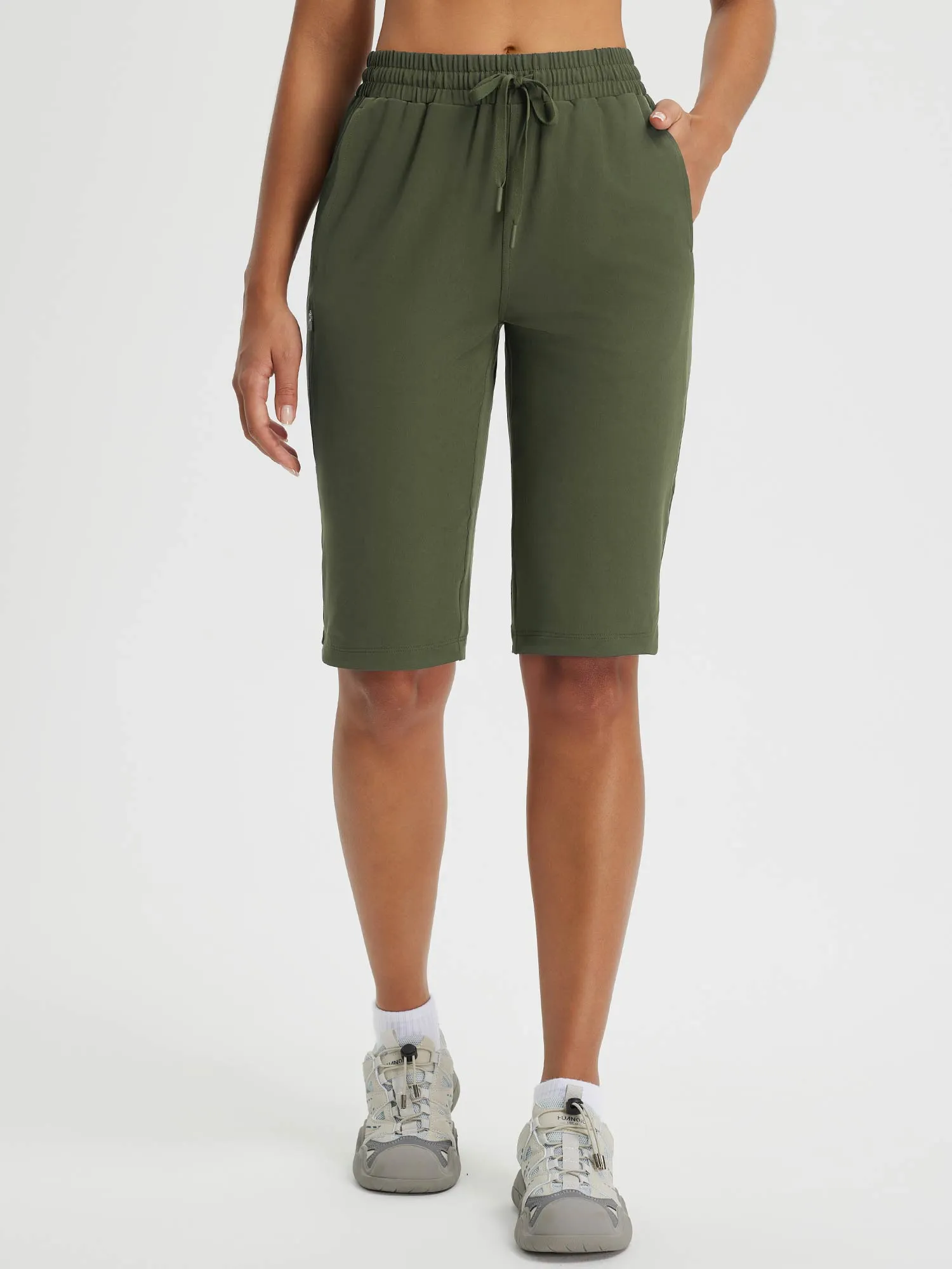 Raindrop Ready Knee Length Shorts