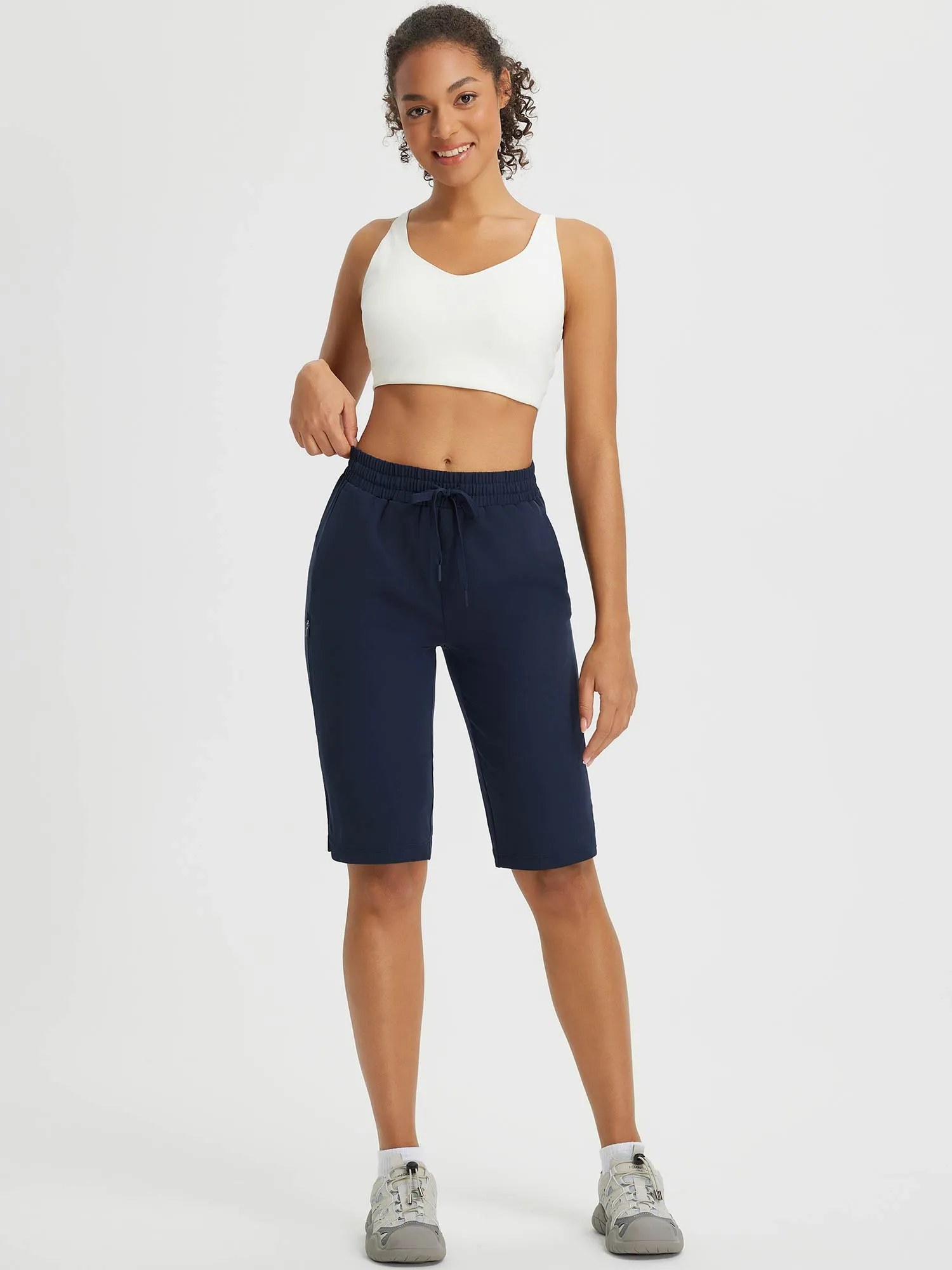 Raindrop Ready Knee Length Shorts