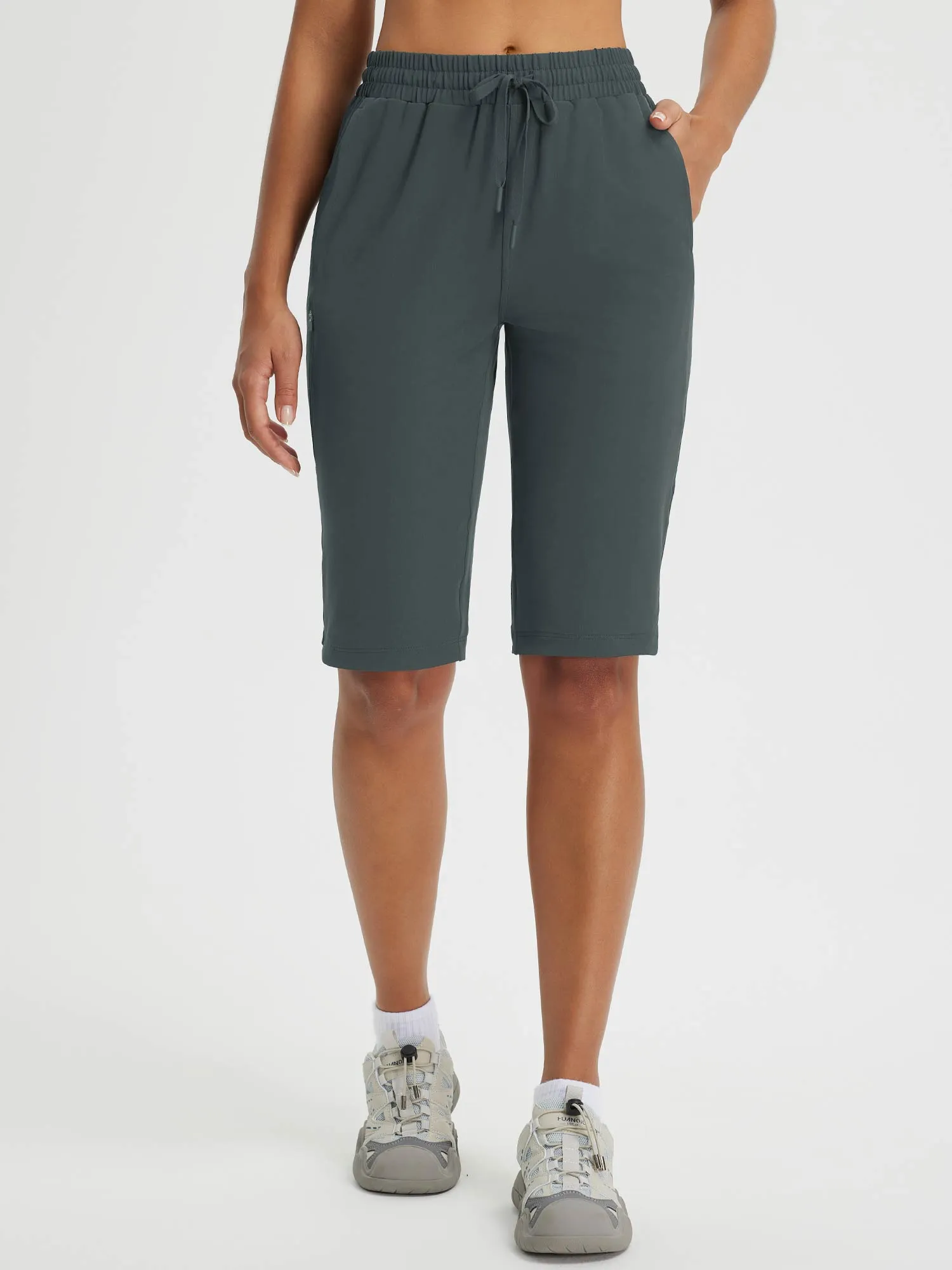 Raindrop Ready Knee Length Shorts