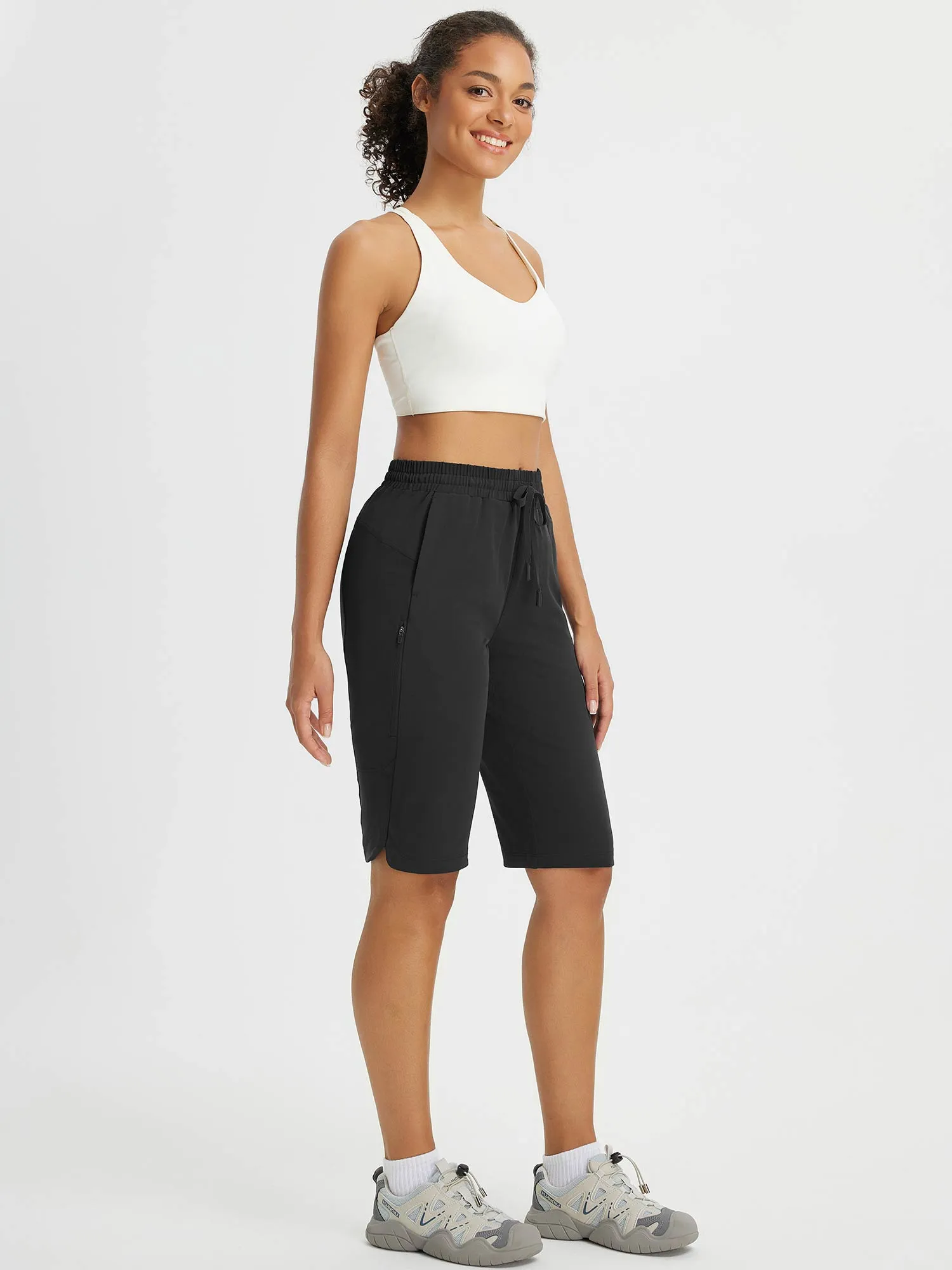 Raindrop Ready Knee Length Shorts