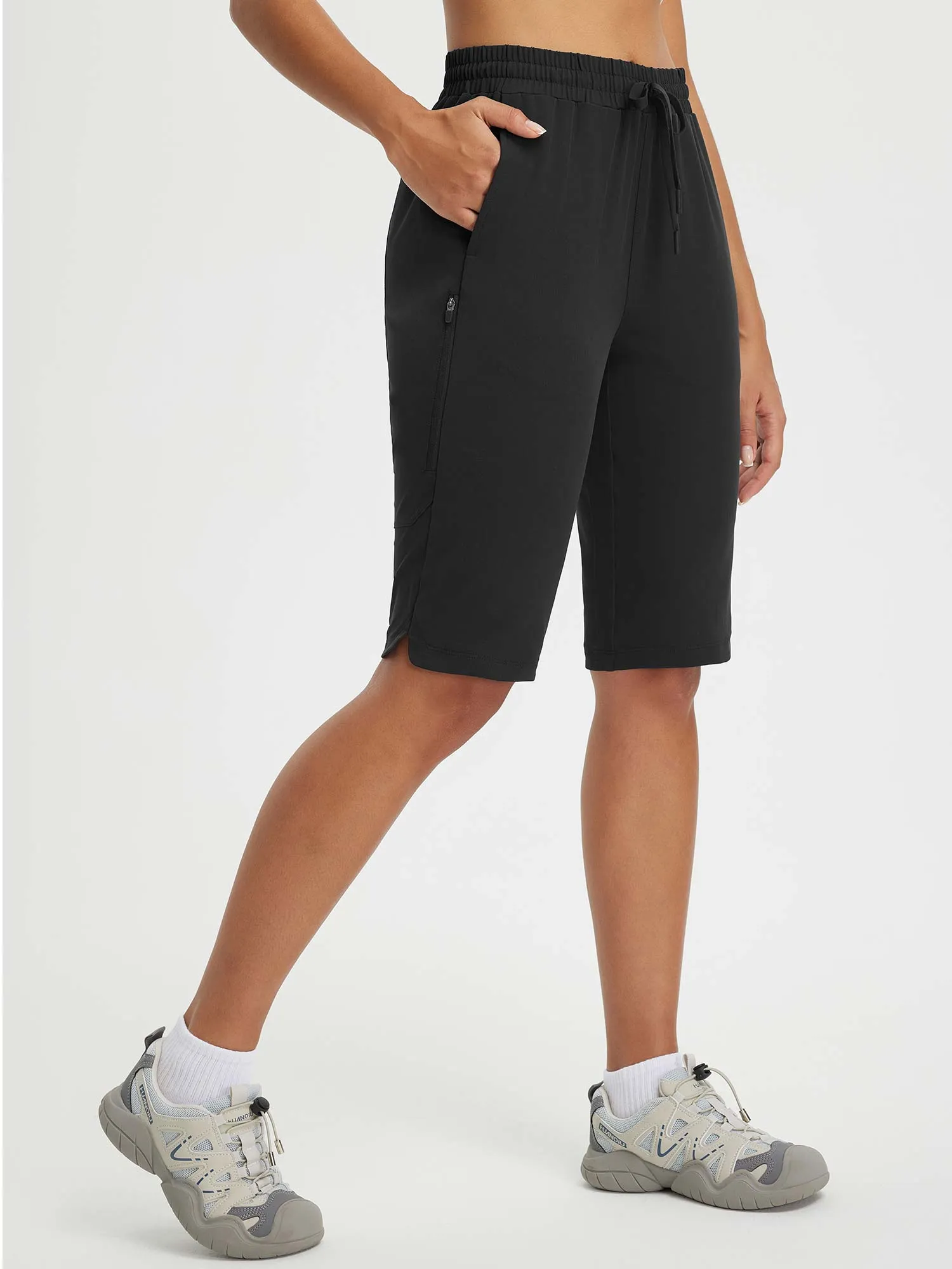Raindrop Ready Knee Length Shorts