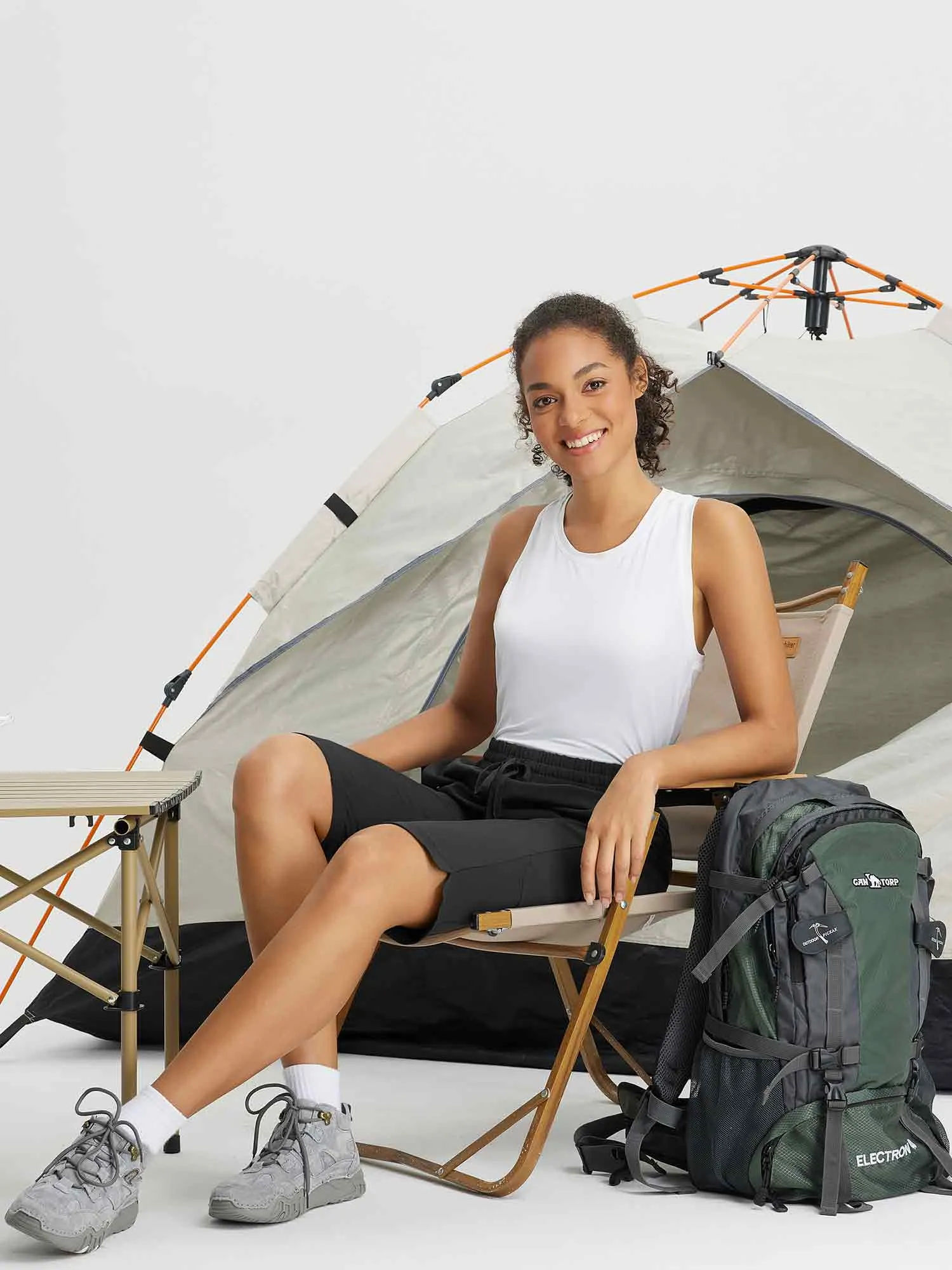 Raindrop Ready Knee Length Shorts