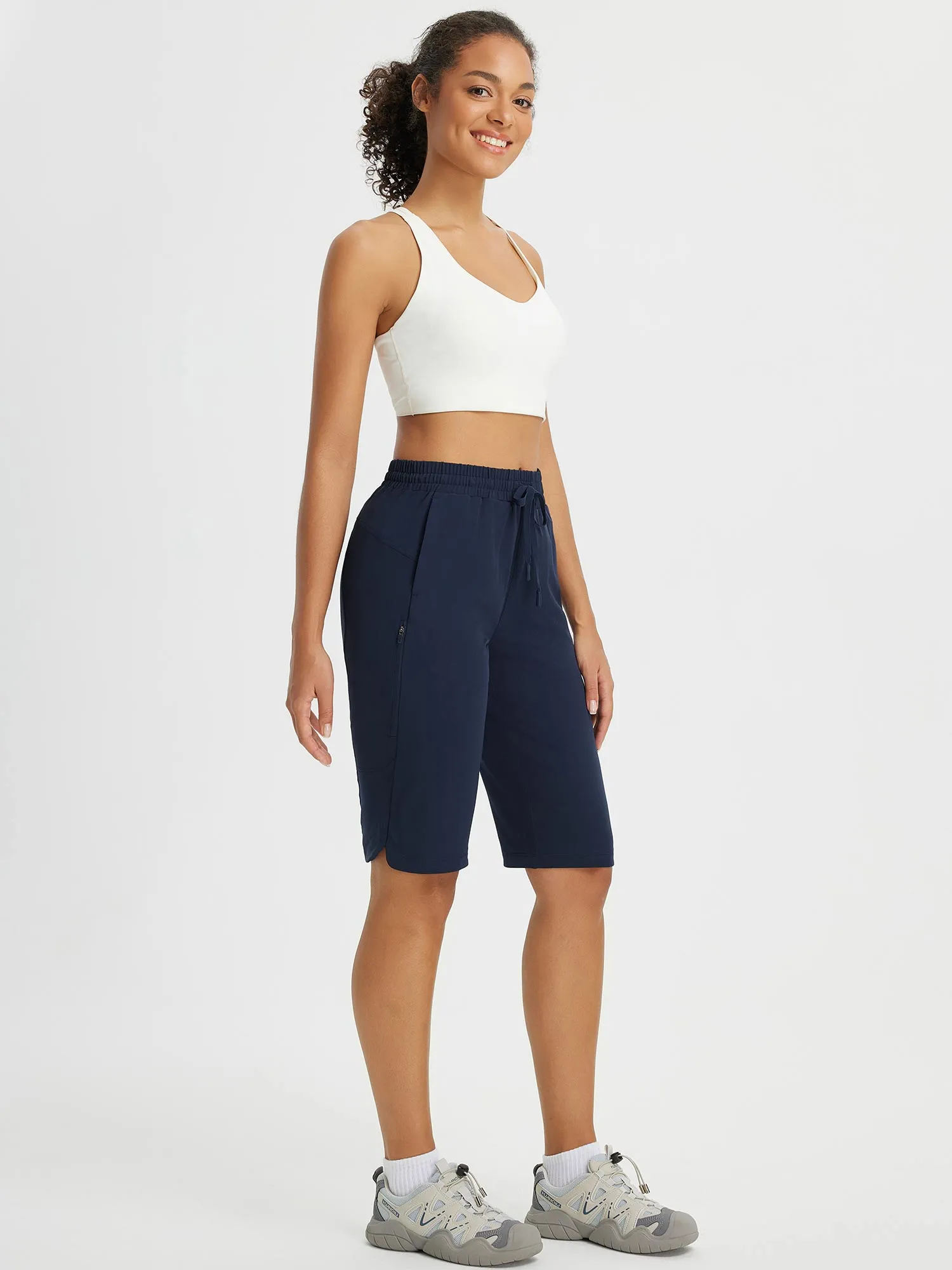 Raindrop Ready Knee Length Shorts