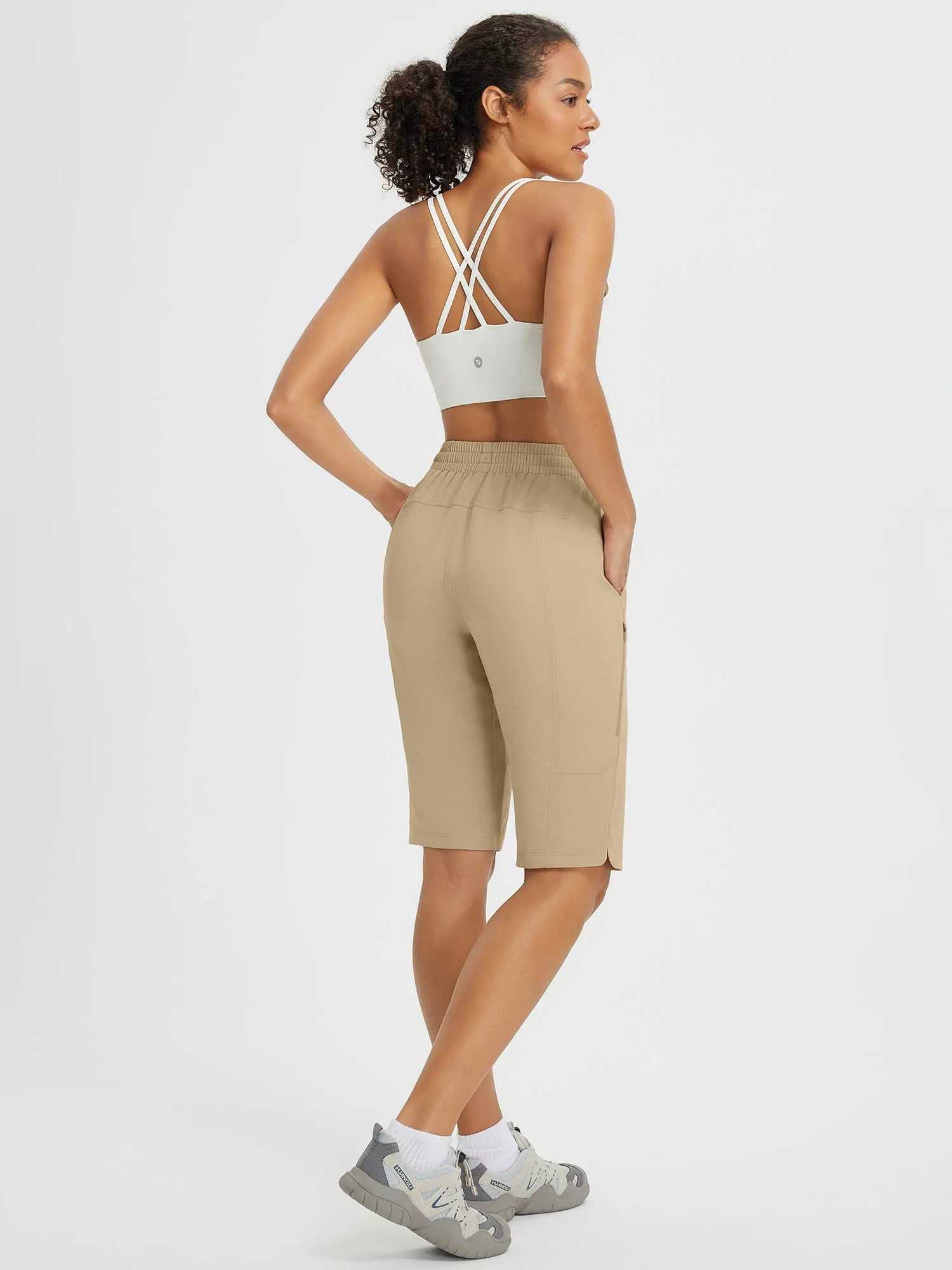 Raindrop Ready Knee Length Shorts