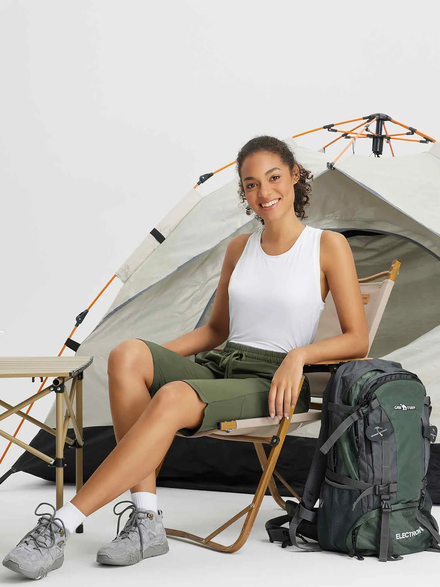 Raindrop Ready Knee Length Shorts