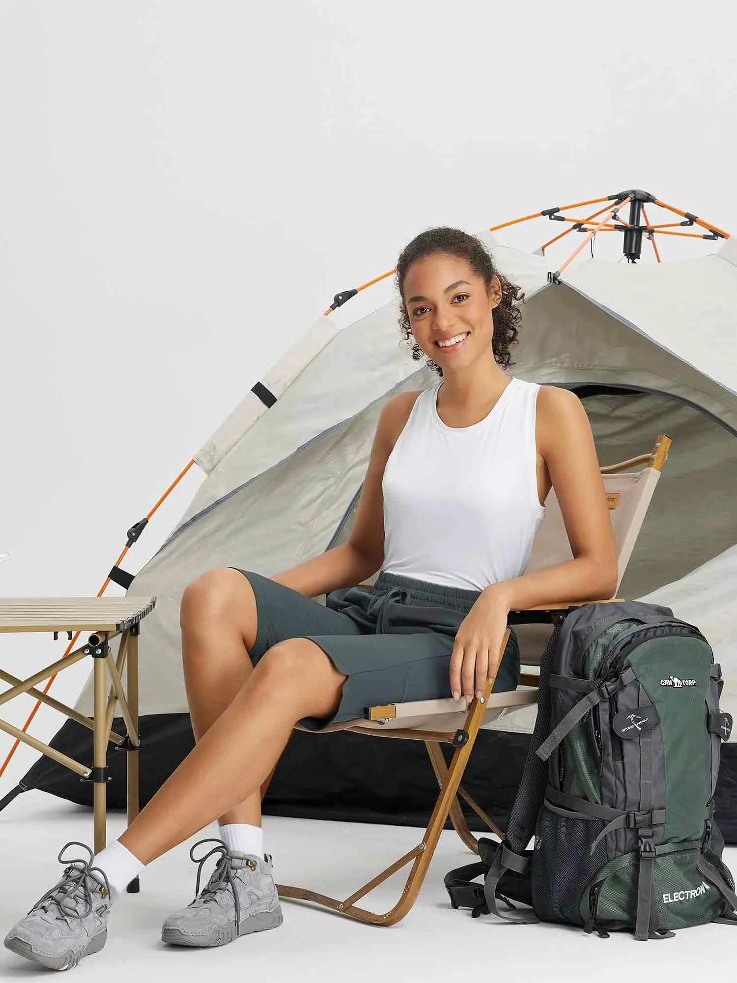 Raindrop Ready Knee Length Shorts