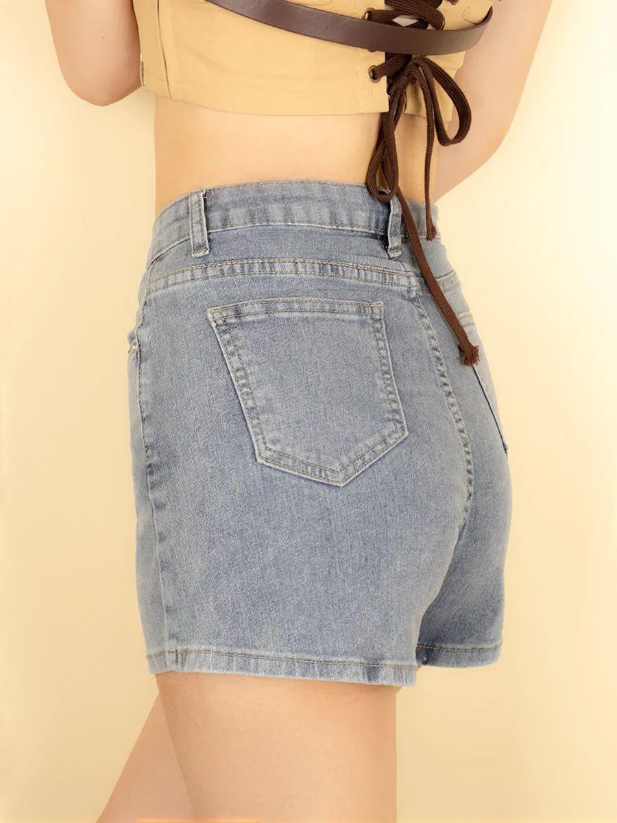 Sexy Slim Fit Denim Shorts