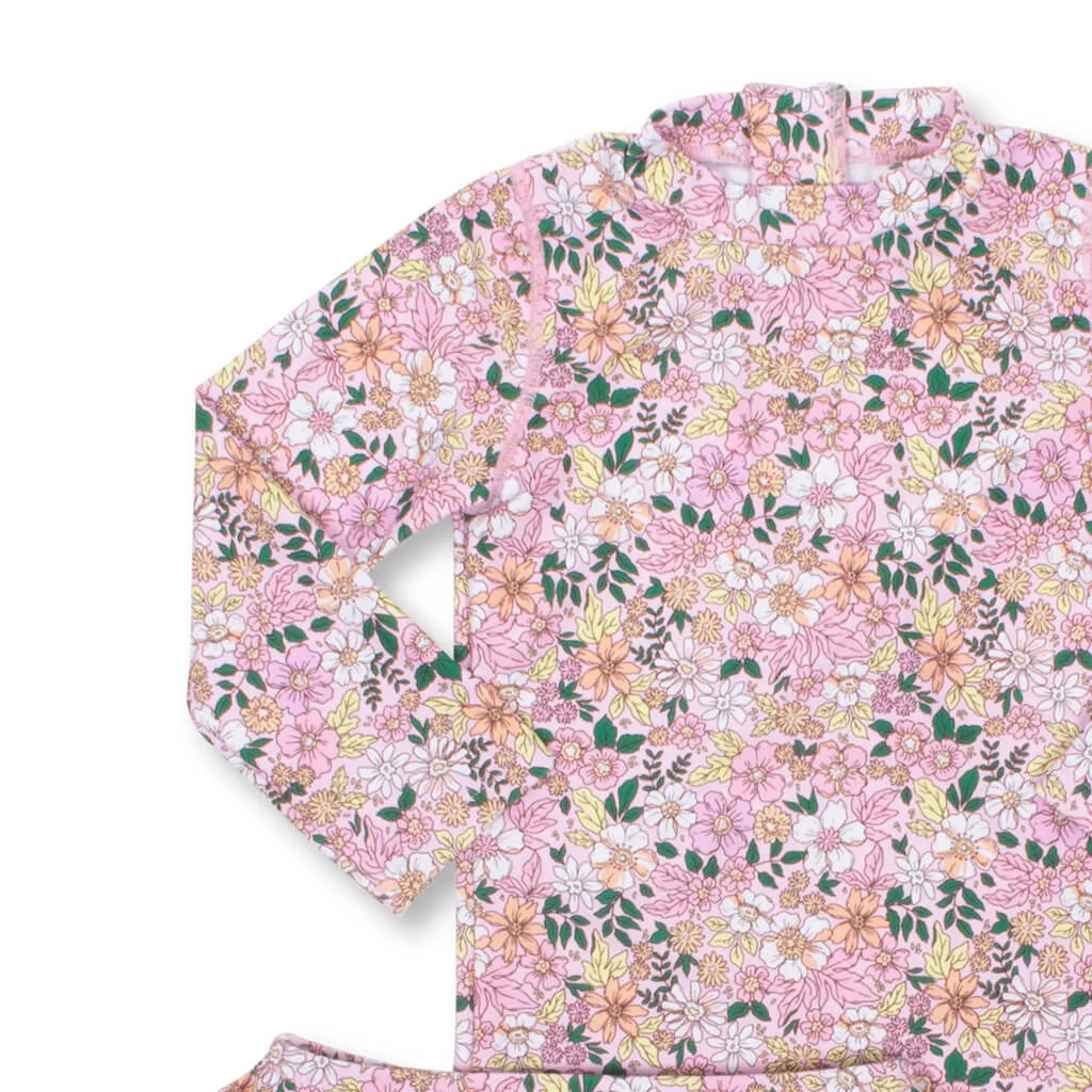 SHC Rashguard Set Ditsy Floral