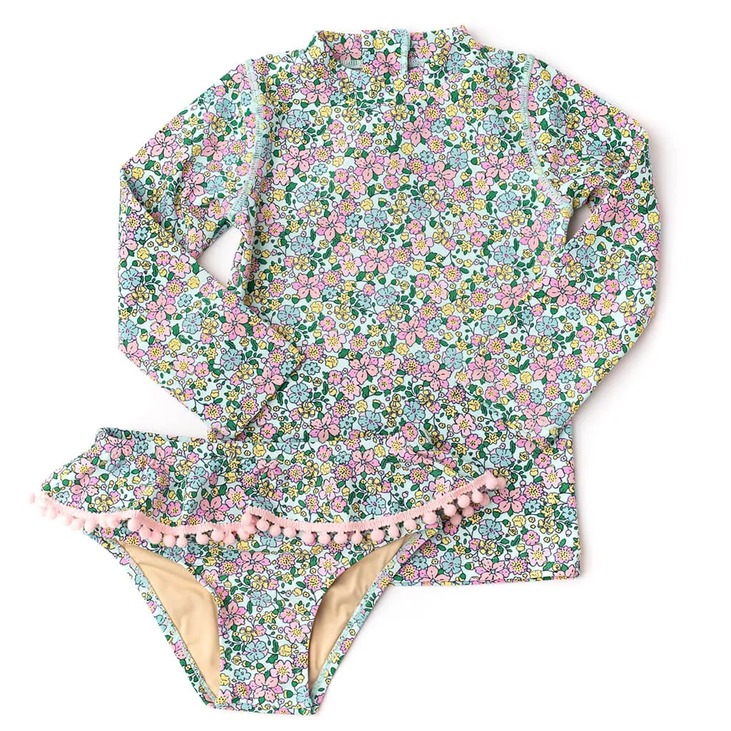 SHC Rashguard Set Ditsy Floral