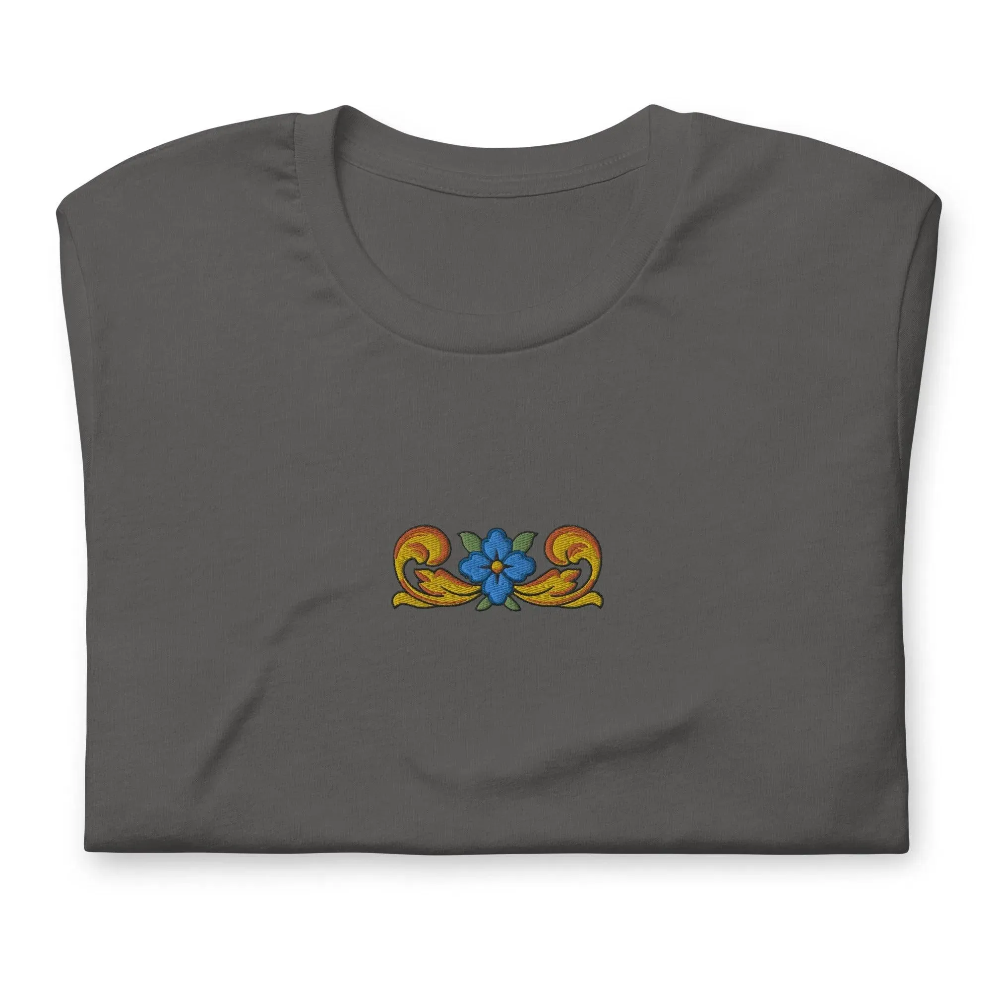 Sicilian Tile Embroidered T-shirt