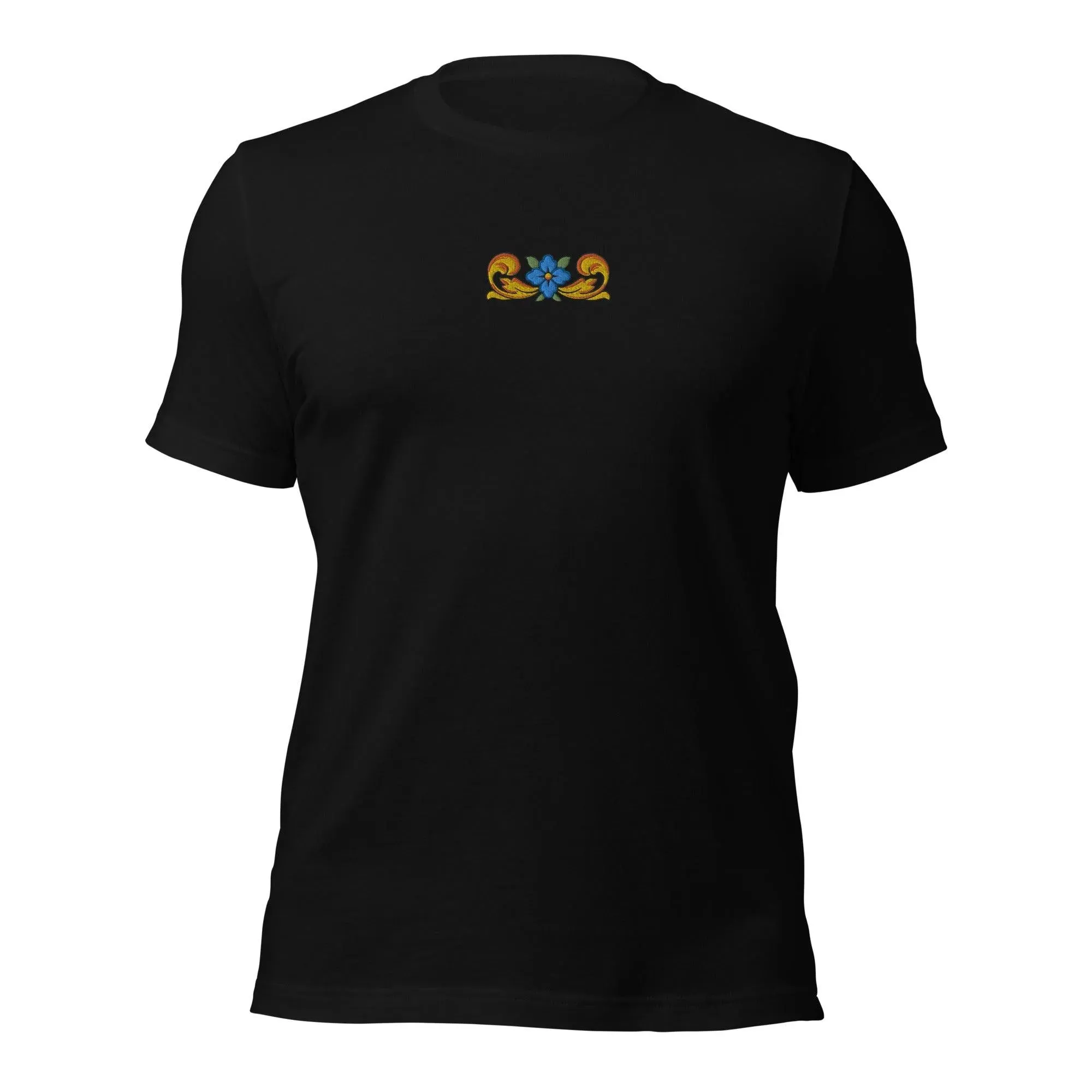 Sicilian Tile Embroidered T-shirt